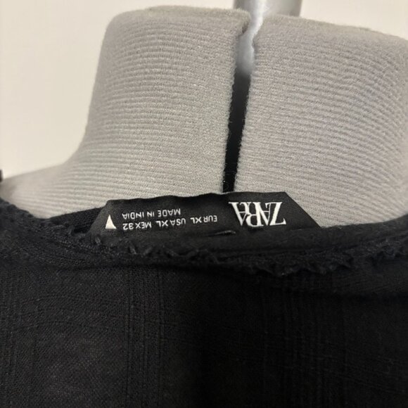 Zara Long Sleeve Embroidered Mini Dress - Picture 5 of 5